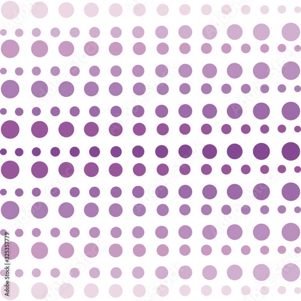 Obraz pink background with dots