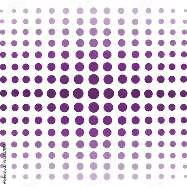 Obraz seamless pattern with dots on pink background