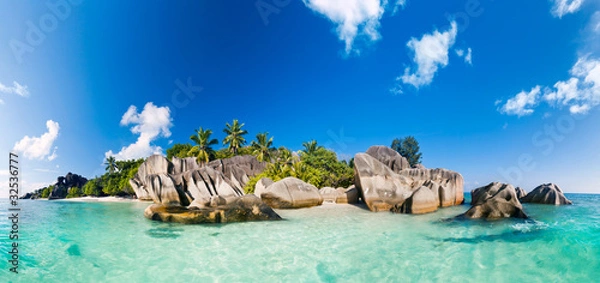 Fototapeta Anse Source d'Argent, la Digue, Seychelles