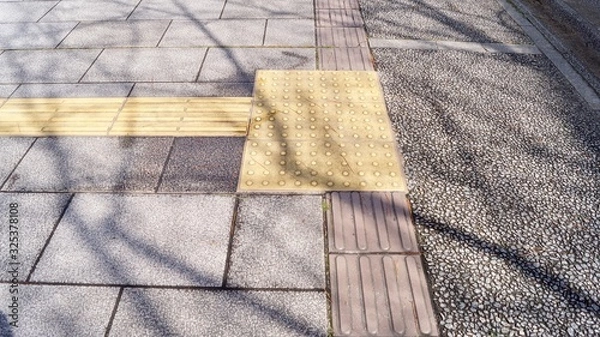 Obraz 点字ブロック