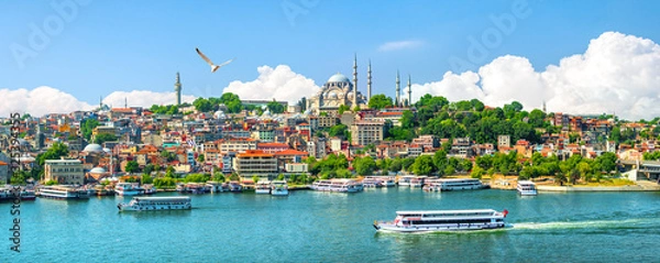 Fototapeta Golden Horn in Istanbul