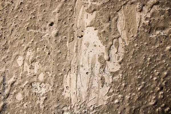 Fototapeta A nice cement textured and grey wallpaper with a different angle view