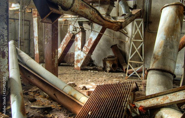 Obraz Abandoned Factory