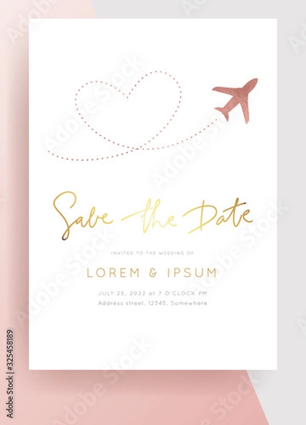 Fototapeta Destination Wedding  Vector