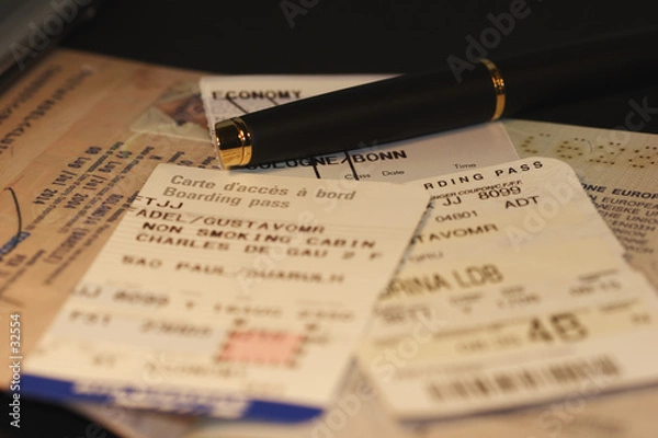 Obraz osoba często podróżująca i