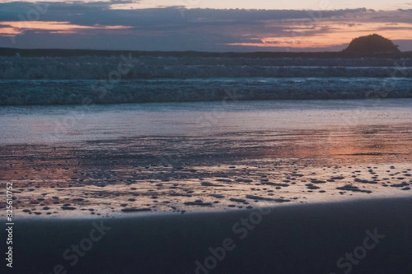 Obraz Amanecer en la playa brasilera