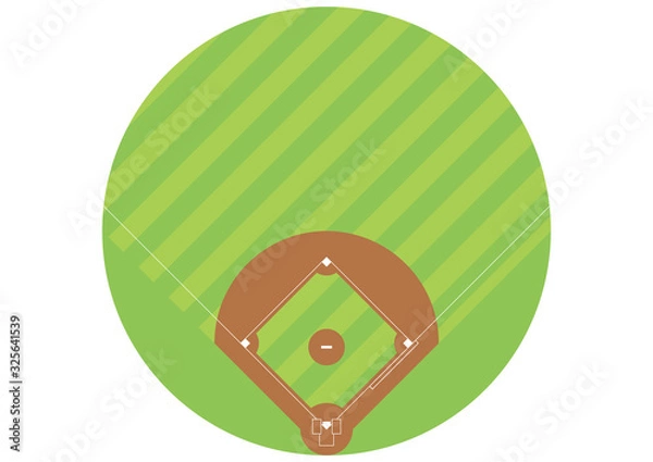 Fototapeta 野球のグラウンド