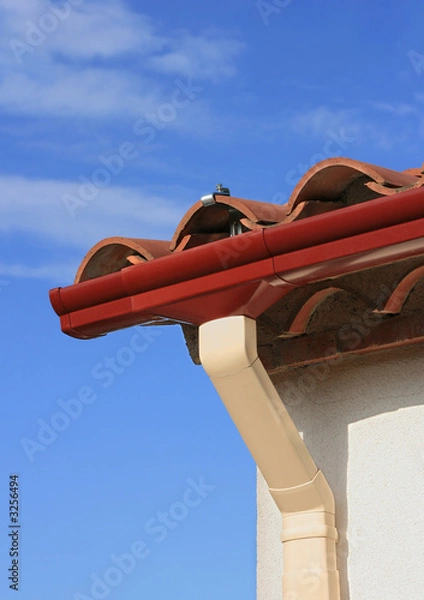 Obraz rain gutter