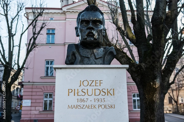 Fototapeta Józef Piłsudski. Pomnik