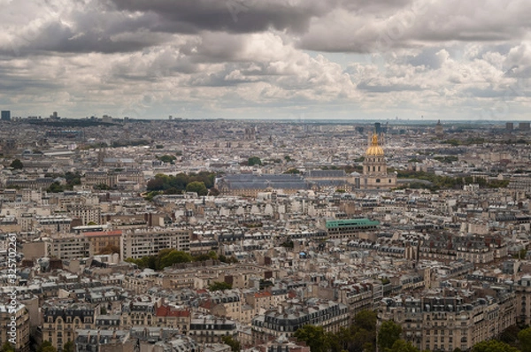 Fototapeta Vista desde la Torre Eiffel.