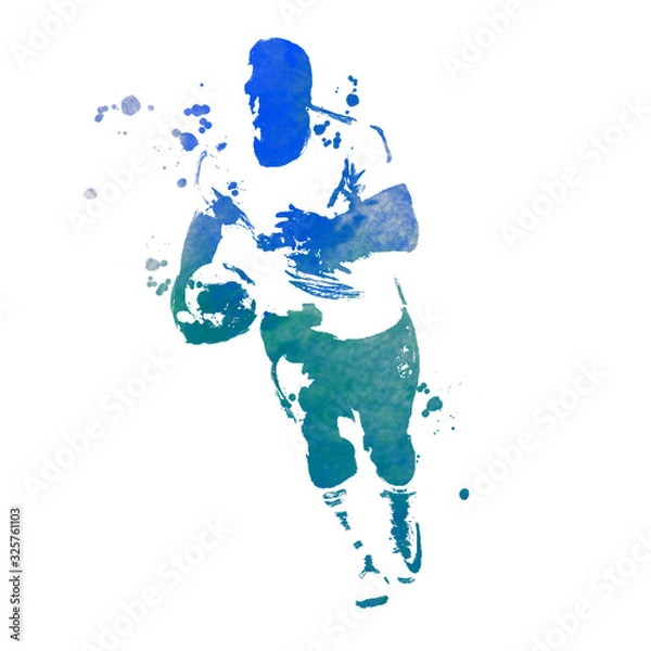 Fototapeta ラグビー選手