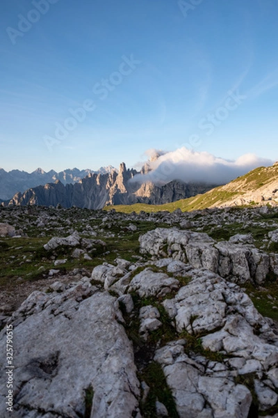 Obraz view of mountains