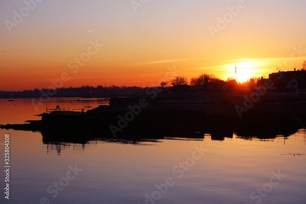 Fototapeta Sunset on Martha's Vineyard