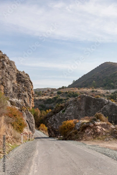 Obraz Straße im Troodos-Gebirge