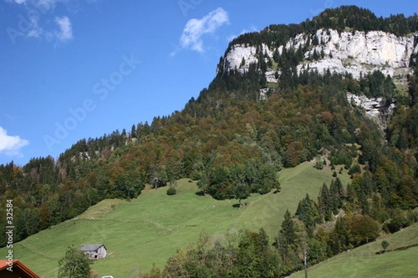 Obraz swiss landscape