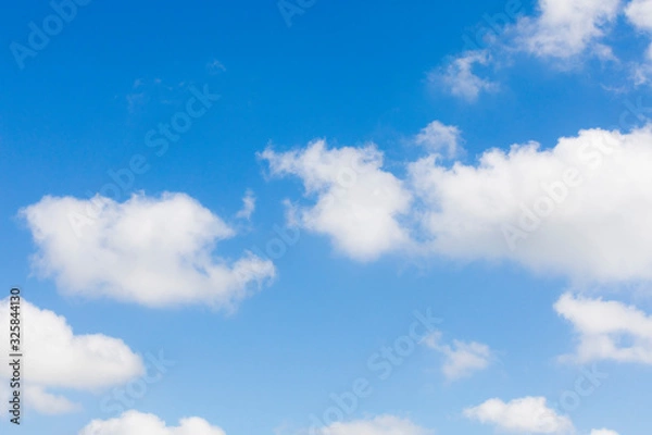 Fototapeta  Blue sky with white clouds