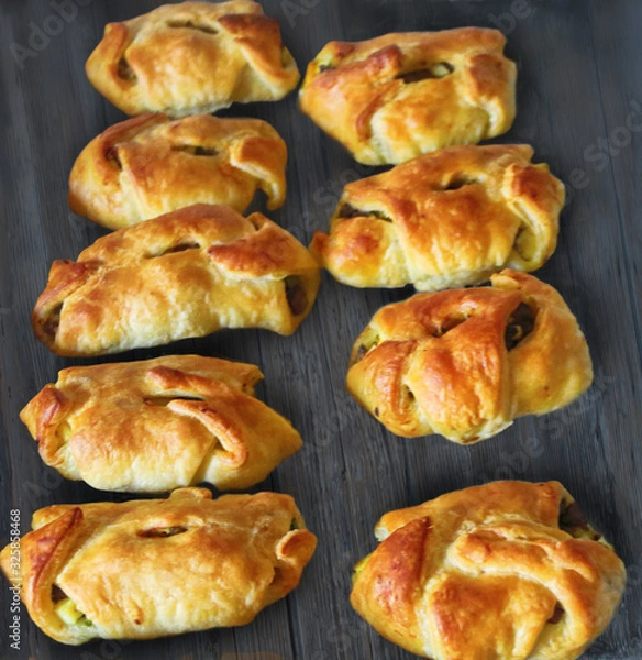 Obraz Mini pies with cheese