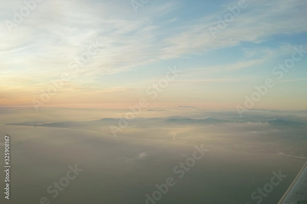 Obraz sunset over Hokkaido