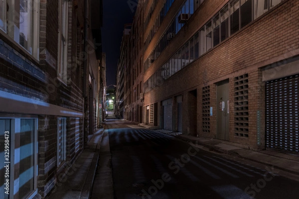 Obraz street at night