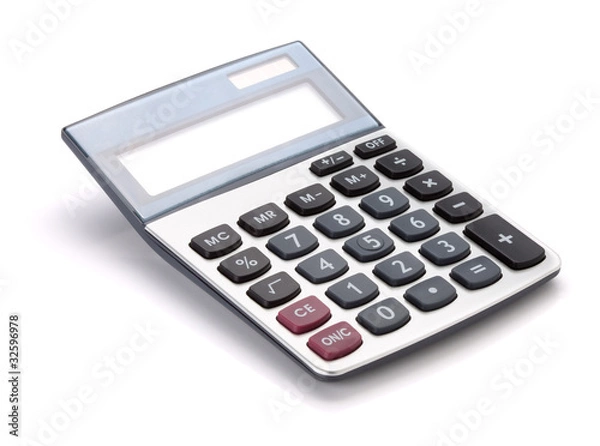 Fototapeta Large calculator