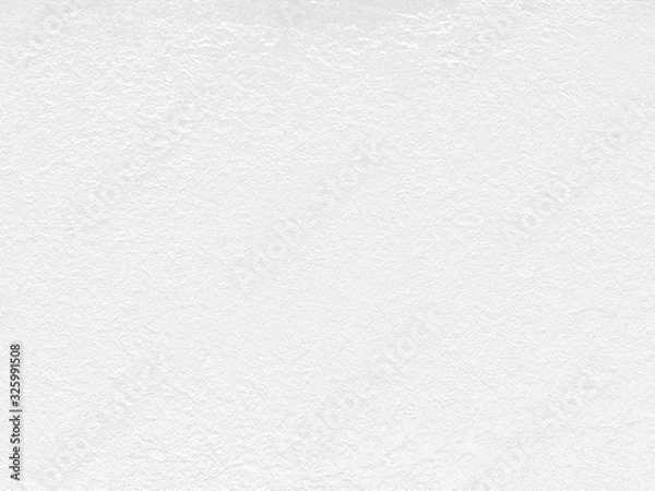 Obraz White Paper Texture also look like white cement wall texture. The textures can be used for background of text or any contents on Christmas or snow festival.