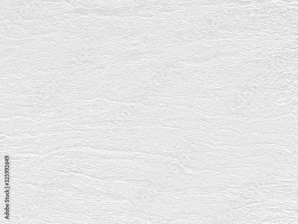 Fototapeta White Paper Texture also look like white cement wall texture. The textures can be used for background of text or any contents on Christmas or snow festival.