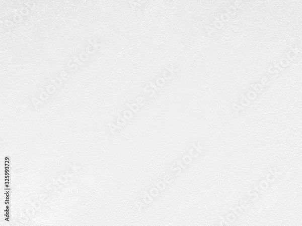 Obraz White Paper Texture also look like white cement wall texture. The textures can be used for background of text or any contents on Christmas or snow festival.
