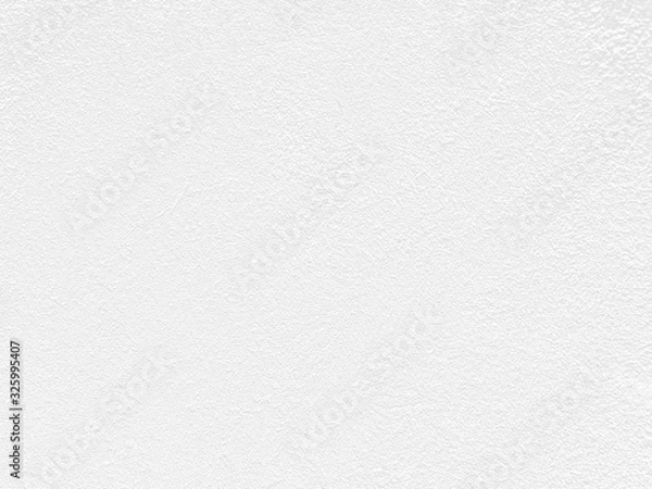 Fototapeta White Paper Texture also look like white cement wall texture. The textures can be used for background of text or any contents on Christmas or snow festival.