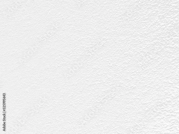 Obraz White Paper Texture also look like white cement wall texture. The textures can be used for background of text or any contents on Christmas or snow festival.