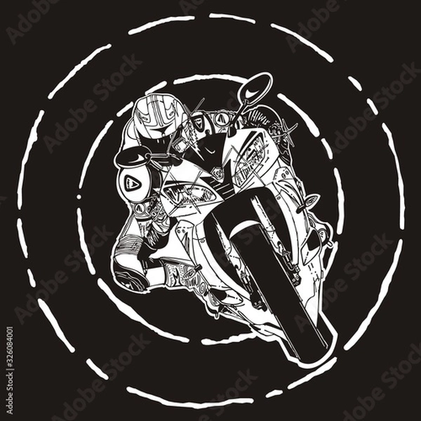 Fototapeta logo_moto