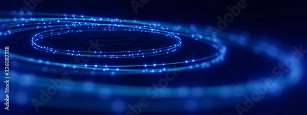 Obraz nieostry obraz światłowodów światła abstrakcyjne tło