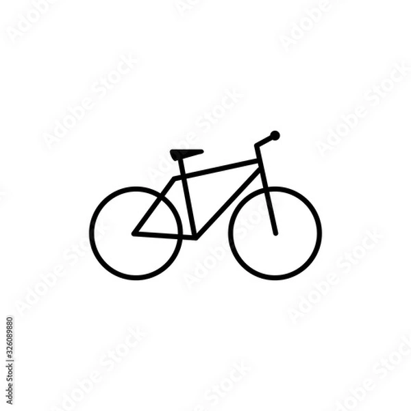 Fototapeta bicycle icon design vector template
