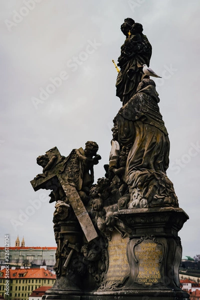 Obraz statue in prague