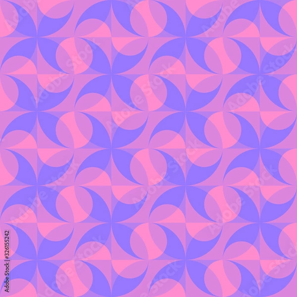 Fototapeta Abstract vector seamless pattern. Natural-inspired design.