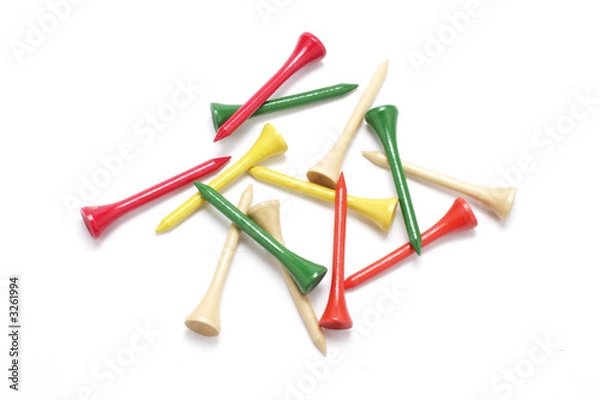 Obraz golf tees