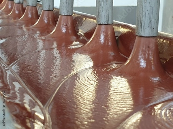 Obraz Chocolate Biscuit Bar Manufacturing