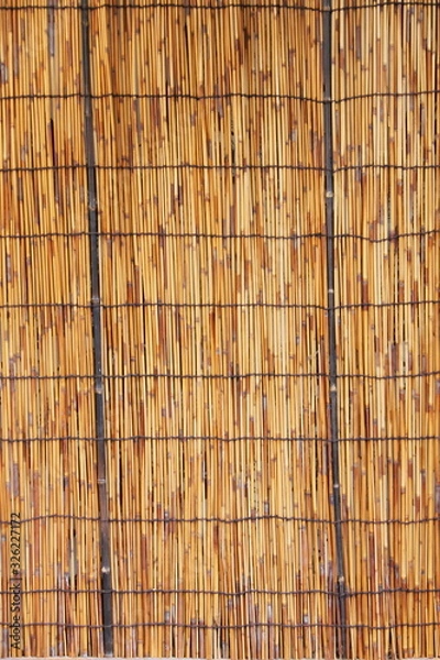 Fototapeta bamboo mat texture