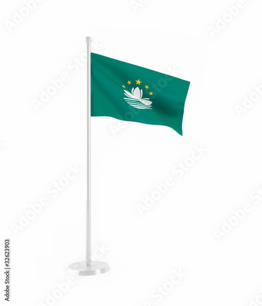 Obraz 3D flag of Macau