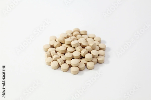 Obraz 錠剤タブレット集合　サプリメント