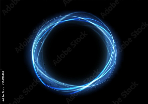 Obraz vector abstract background technology illustration communication data security