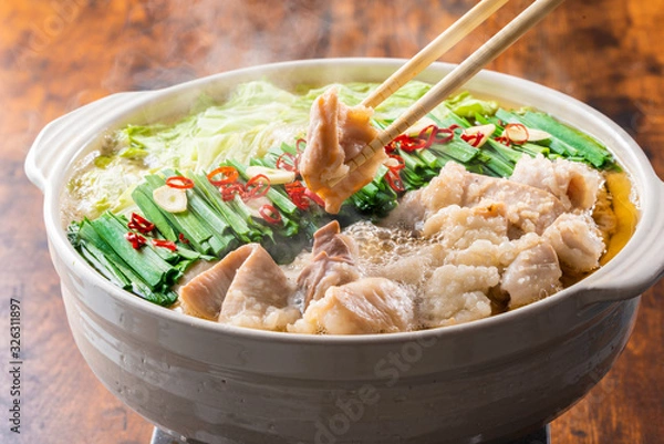 Fototapeta もつ鍋