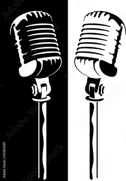 Obraz Vector series. Cartoon musical instrument