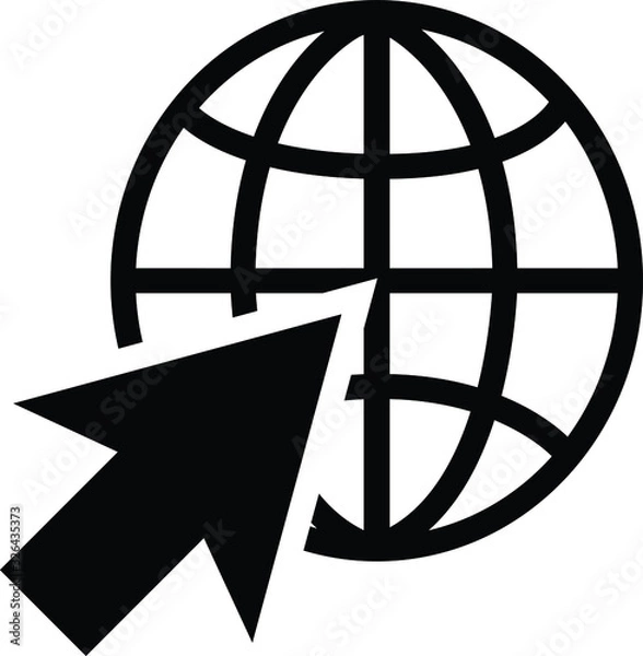 Fototapeta Internet - vector icon