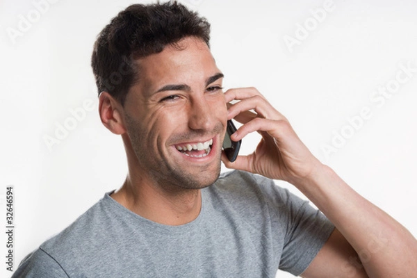 Obraz Calling by phone