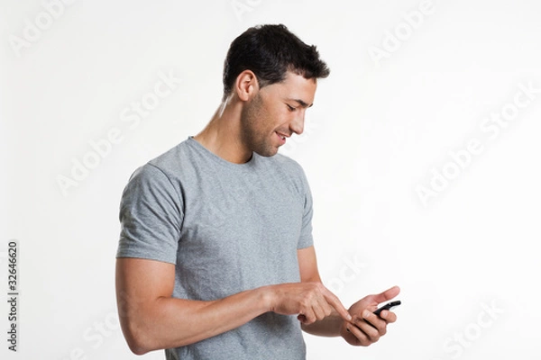 Obraz calling by phone