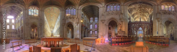 Obraz Ely cathedral - 360 degrees panoramic view
