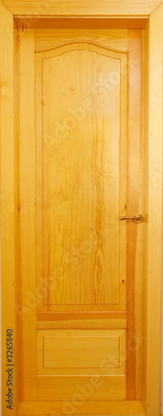 Fototapeta wooden door