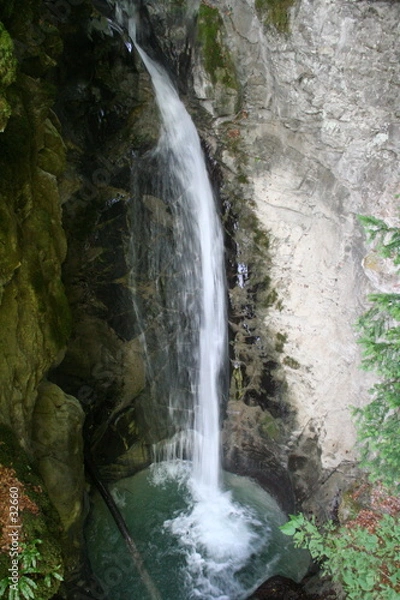 Fototapeta cascade de seythenex