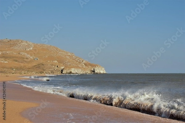 Fototapeta waves sea