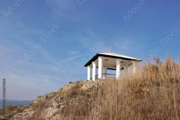 Obraz gazebo sea